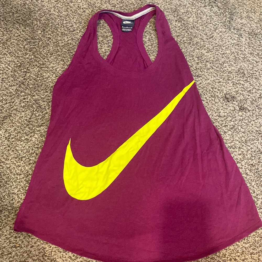 Purple Nike tank